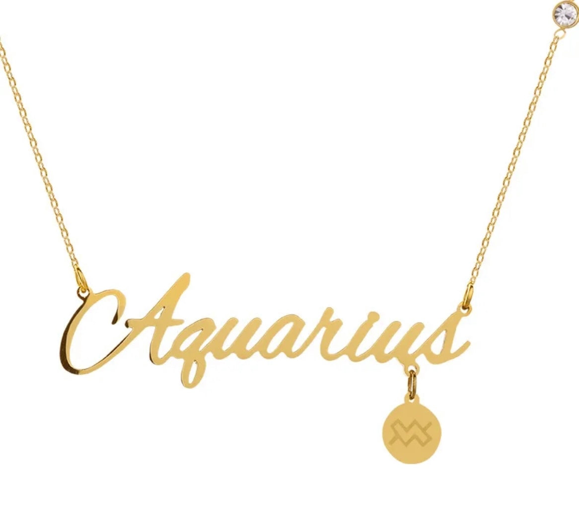 Aquarius Nameplate