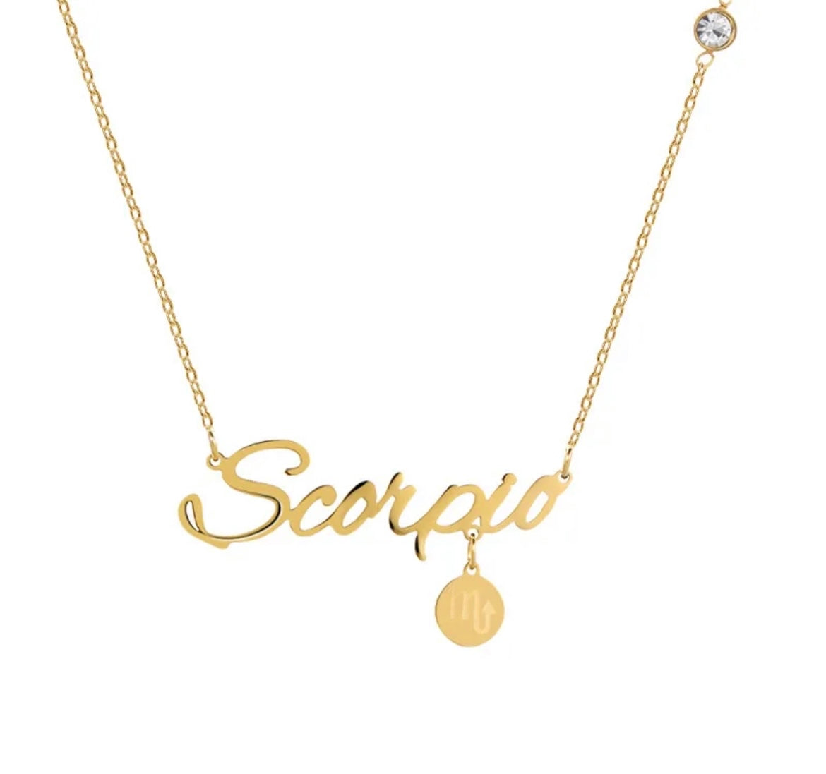 Scorpio Nameplate