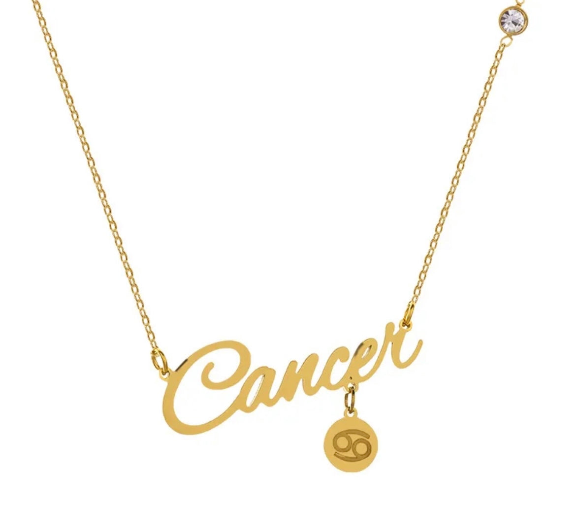 Cancer Nameplate