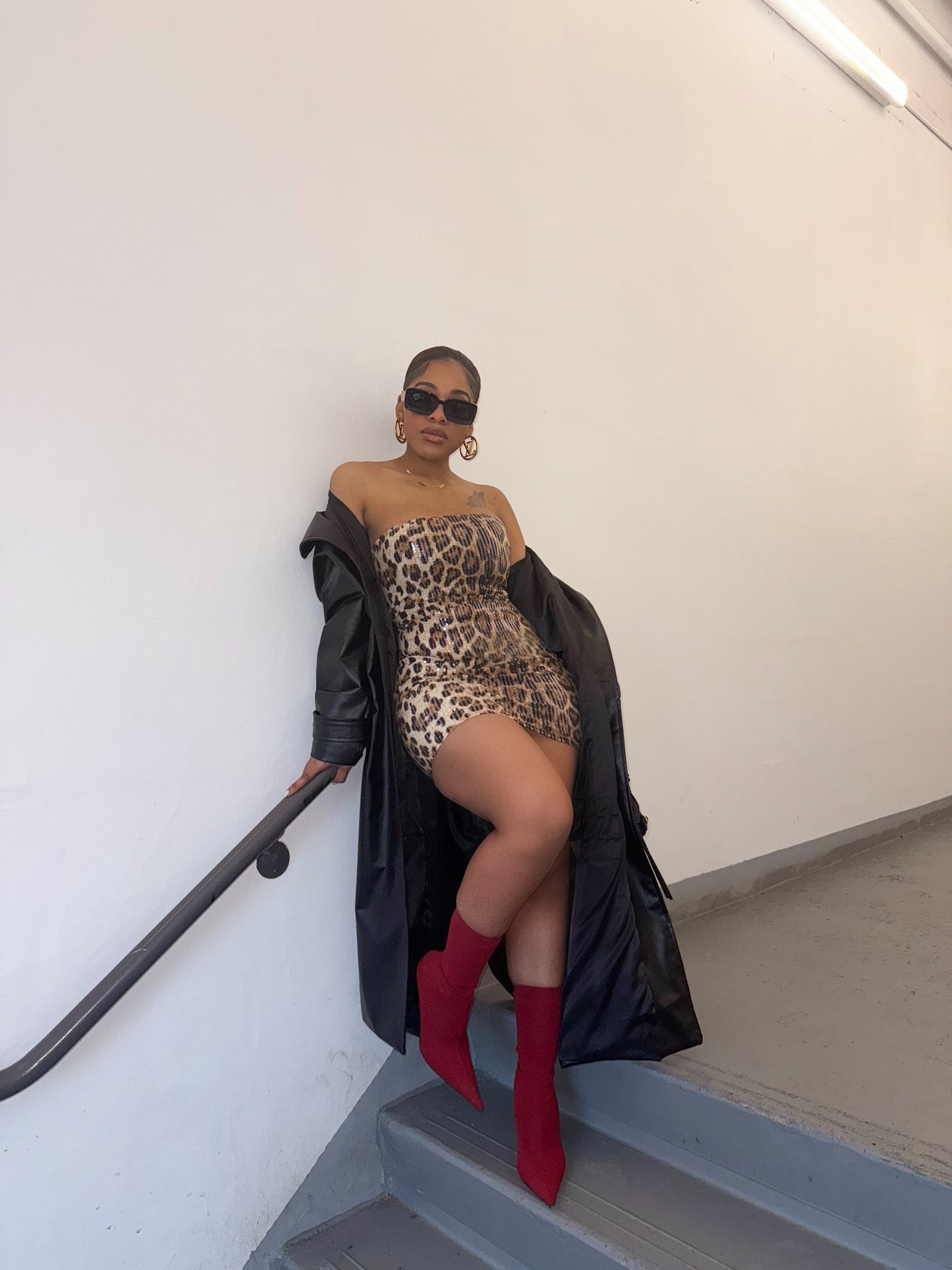 Cheetah Tube Dress