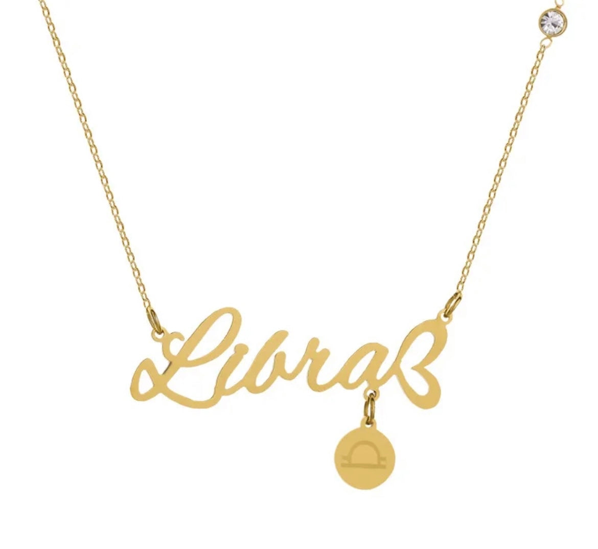 Libra Nameplate