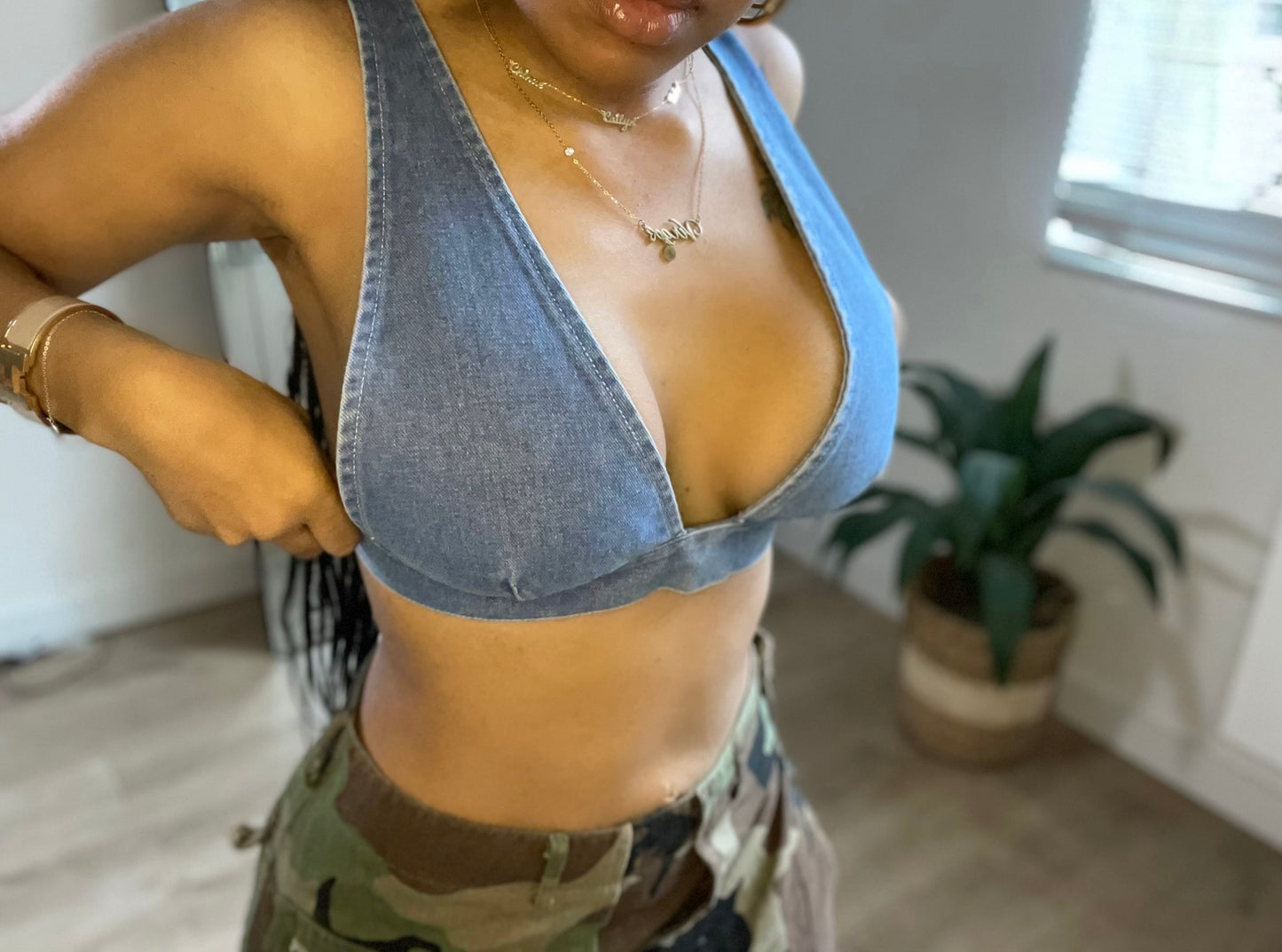 Denim Top