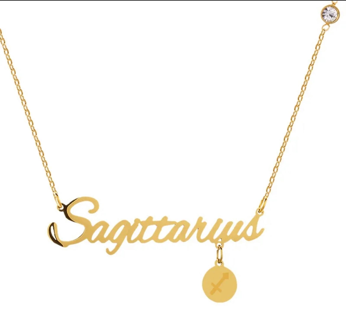 Sagittarius Nameplate