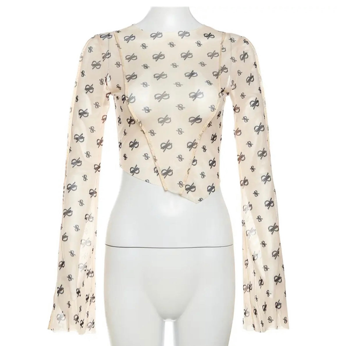 Ribbon Crop Top