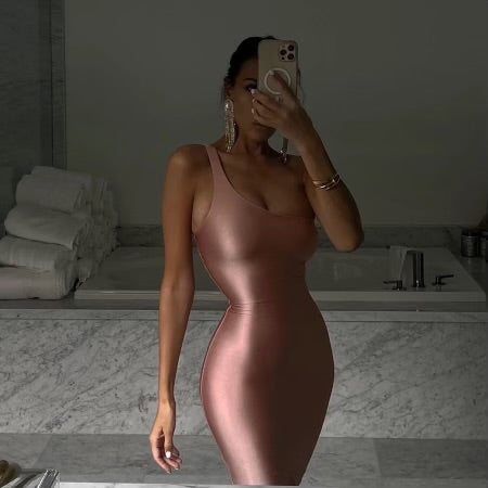 Champagne Toast Maxi Dress