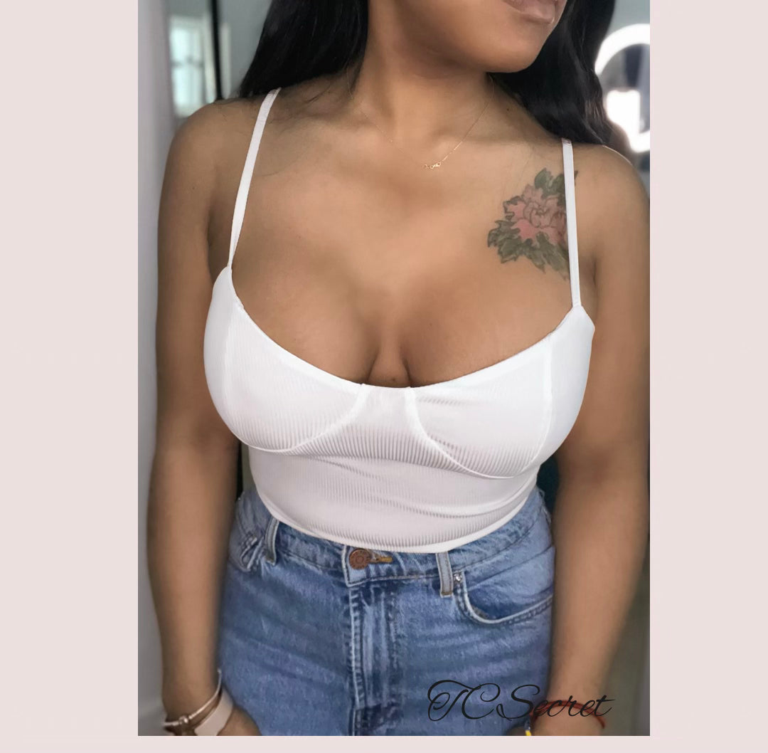 Ribbed Basic Bodysuit