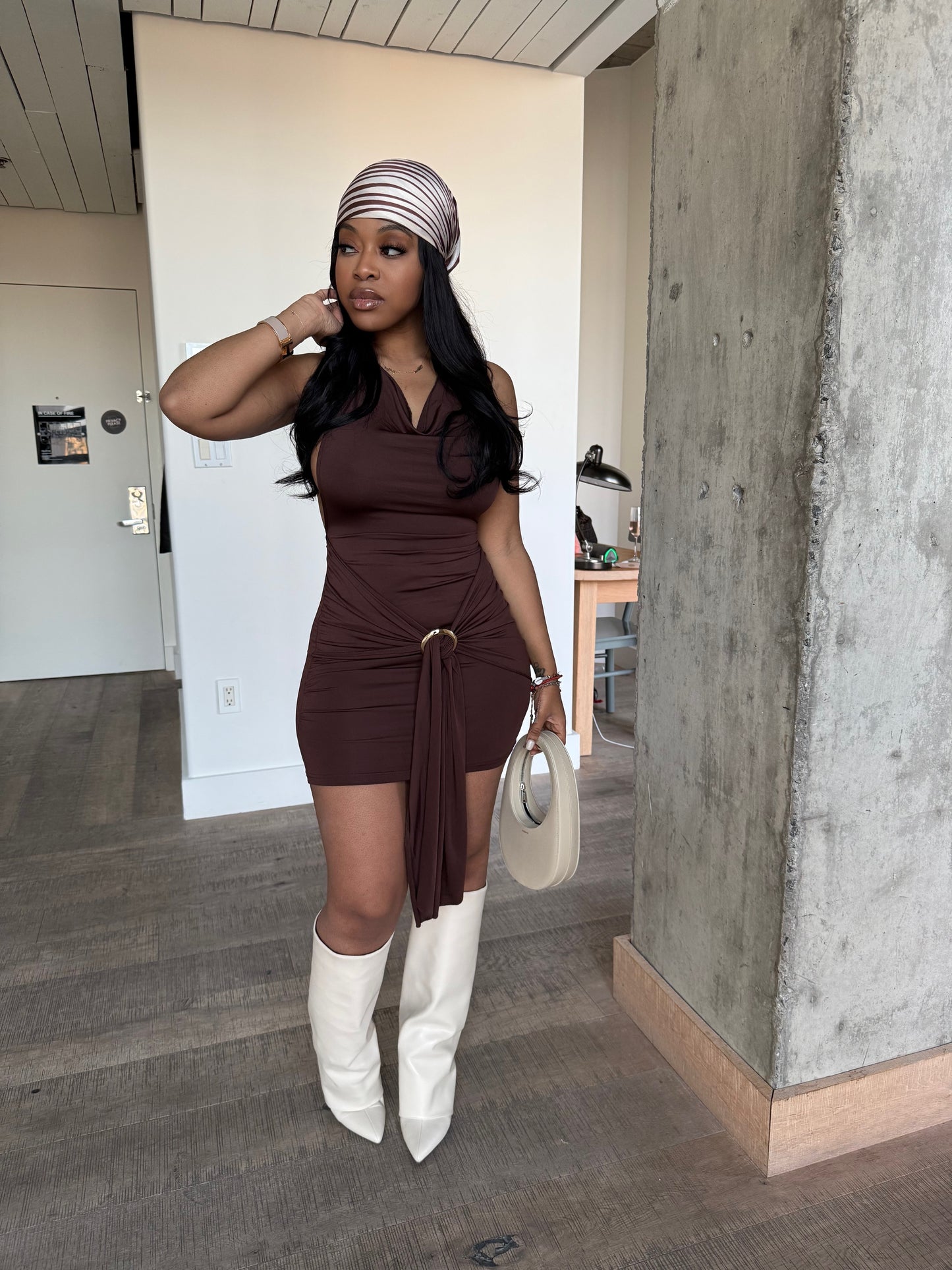 The Cocoa Knot Dress